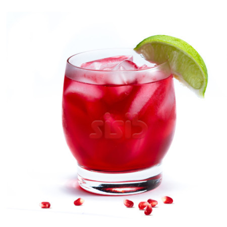 موکتل انار و لیمو با سیروپ زنجبیل