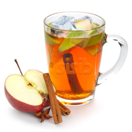 موکتل سیب و دارچین با سیروپ افرا